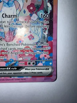 Pokemon TCG Sylveon EX Prismatic Evolutions Holo Card 156/131 - Image 4