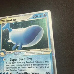 Pokemon TCG Wailord EX Sandstorm Holo Rare Card 100/100 - Image 5