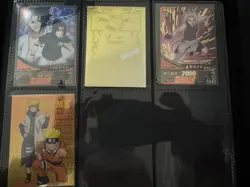 Naruto and Sasuke official Japanese Naruto Bandai Card Lot (2004–2006) - Image 2