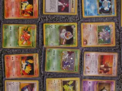 22 Pokemon Cards 8 of the 22 Cards are Holos! Great Condition!1 W/Grain of Gold - Image 1