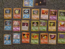 22 Pokemon Cards 8 of the 22 Cards are Holos! Great Condition!1 W/Grain of Gold - Image 3