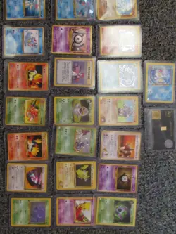 22 Pokemon Cards 8 of the 22 Cards are Holos! Great Condition!1 W/Grain of Gold - Image 4