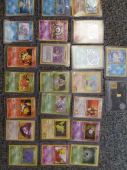 22 Pokemon Cards 8 of the 22 Cards are Holos! Great Condition!1 W/Grain of Gold - Image 5