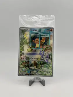 Charmander 044 Sv: Scarlet & Violet Promo Card Holo Illustration Sealed Pokemon - Image 1