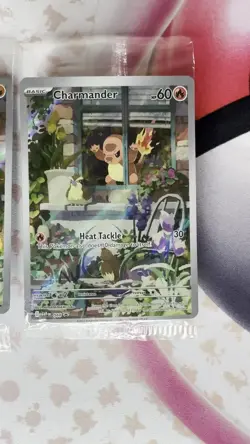Charmander 044 Sv: Scarlet & Violet Promo Card Holo Illustration Sealed Pokemon - Image 2