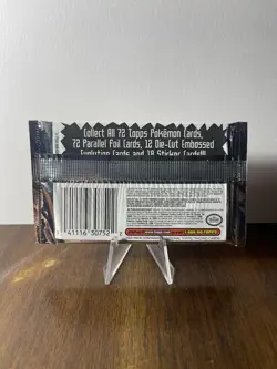 Pokemon The First Movie Trading Card SEALED Pack (8 Cards + 1 Foil Card) - Image 2
