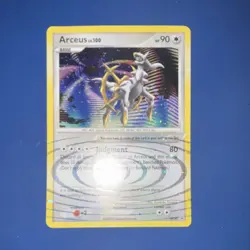 Pokemon Arceus LV.100 DP50 Diamond & Pearl English Holo Promo 90 HP Card - Image 2