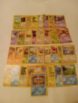 (35) Pokemon Card ALL VTG Lot Cards 1999 BASE SET Please Read Description Lot 2 - Image 1