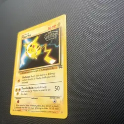 Pikachu Pokemon Card WB Movie Black Star Promo Stamped 4 Vintage WOTC - - Image 3
