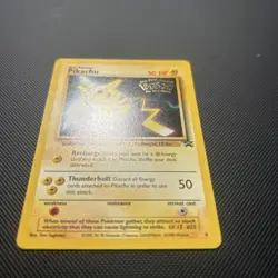 Pikachu Pokemon Card WB Movie Black Star Promo Stamped 4 Vintage WOTC - - Image 4