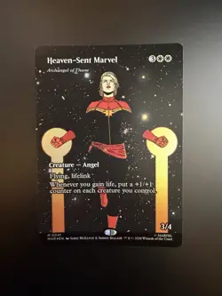 MTG Marvel Super Heroes Heaven-Sent Marvel Showcase 0041 Foil - Image 1