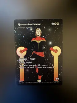 MTG Marvel Super Heroes Heaven-Sent Marvel Showcase 0041 Foil - Image 3