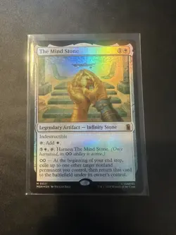 The Mind Stone - FOIL Mythic - MTG Marvel Super Heroes - 0021 NM - Image 1