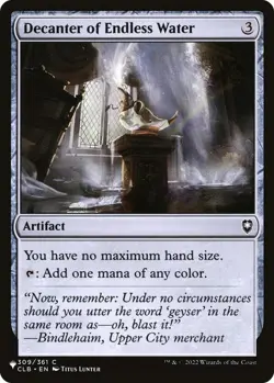 Decanter of Endless Water 309/361 The List Reprints Magic: The Gathering NM - Image 1