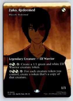 Zuko, Redeemed - Rhys the Redeemed (Borderless) MTG Magic the Gathering U Avatar - Image 1