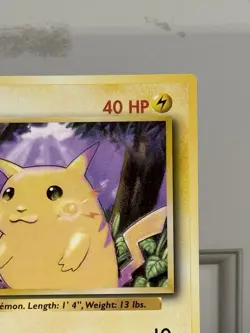 Pikachu Jumbo Promo Pl 58/102 1999-2000 Base Set Not For Play Use Pokemon NM - Image 2