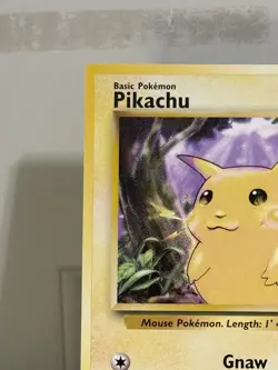Pikachu Jumbo Promo Pl 58/102 1999-2000 Base Set Not For Play Use Pokemon NM - Image 3