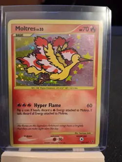 Pokemon TCG Moltres 149/147 Platinum Supreme Victors Holo Secret Rare LP MP - Image 1
