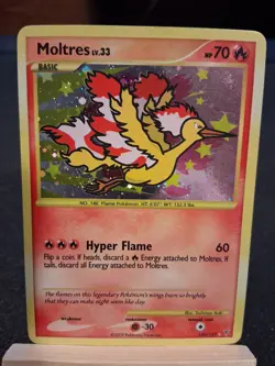 Pokemon TCG Moltres 149/147 Platinum Supreme Victors Holo Secret Rare LP MP - Image 3
