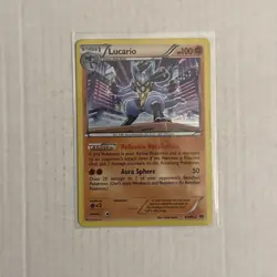 Pokemon TCG Lucario Next Destinies 64/99 Holo Rare. Pk002366 - Image 1