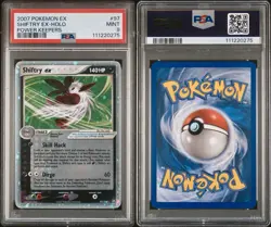 PSA 9 SHIFTRY EX #97 HOLO (SWIRL) 2007 POKEMON EX POWER KEEPERS - Image 3