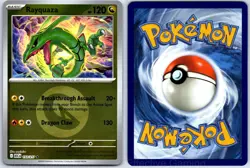 Rayquaza (Energy Symbol Pattern) 153/217 A C Pokemon Reverse Holo NM nagimiso - Image 3