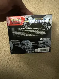 Pokemon Chaos Rising Booster Box New Factory Sealed - Image 3