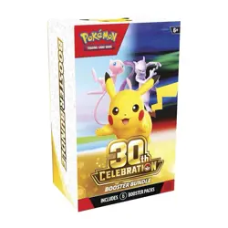Pokemon TCG 30th Anniversary Celebration Booster Bundles x3 PRESALE CONFIRMED - Image 1