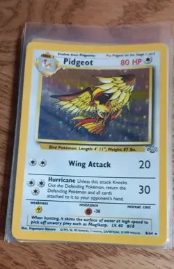 Pokemon TCG Pidgeot 08/64 Jungle Holo 1999 Wizards Stage 2 - Image 2