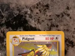 Pokemon TCG Pidgeot 08/64 Jungle Holo 1999 Wizards Stage 2 - Image 4