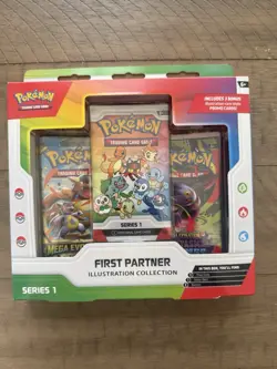 Pokemon TCG First Partner Illustration Collection Series 1 New Sealed - Image 1