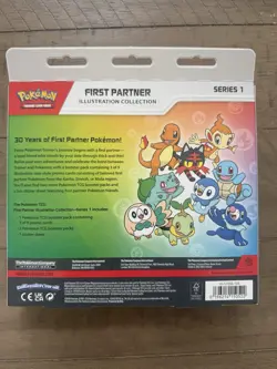 Pokemon TCG First Partner Illustration Collection Series 1 New Sealed - Image 2