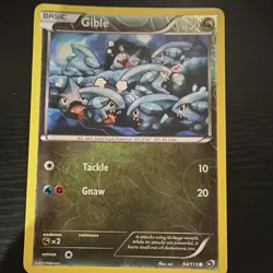 Pokemon Company Pokemon TCG Gible 94/113 Legendary Treasures Reverse Holo 2013 - Image 1