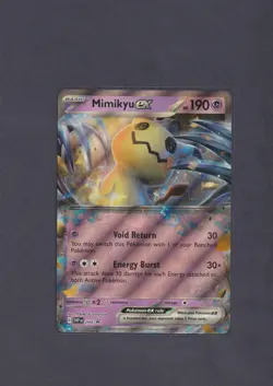 Mimikyu ex SVP 004 Jumbo Oversized Black Star Promo Pokemon TCG Card NM - Image 1