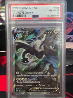 Pokemon TCG: Lugia V (Alternate Art) - 186/195 - SWSH: Silver Tempest - PSA 10! - Image 3