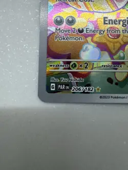 Pokemon Morpeko 206/182 Illustration Rare PAR EN Paradox Rift Near Mint - Image 5