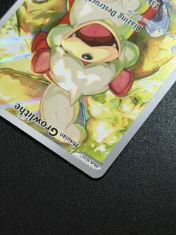 Hisuian Growlithe Pokemon Twilight Masquerade #181/167 HOLO 2024 - Image 4