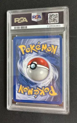 2004 Pokemon Ex Team Rocket Returns #17 Dark Raticate - Reverse Foil PSA 8 - Image 2