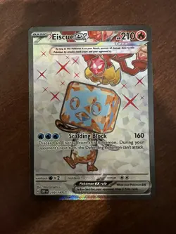 Pokemon TCG - Eiscue ex 210/197 Rare Full Art - Obsidian Flames - Image 1