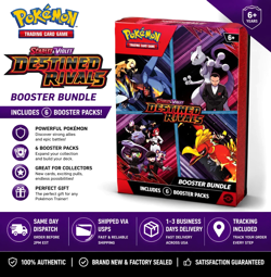 Pokemon TCG Scarlet & Violet Destined Rivals Booster Bundle (A+ Quality) – New - Image 1