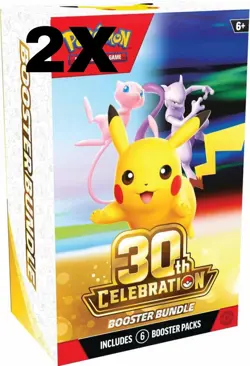 Pokemon TCG 30th Anniversary Celebration Booster Bundle Ships 10/2 - Image 1