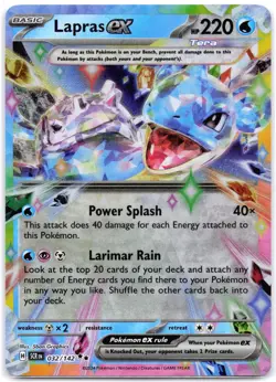 Lapras ex 32/142 Holo Stellar Crown - Image 1