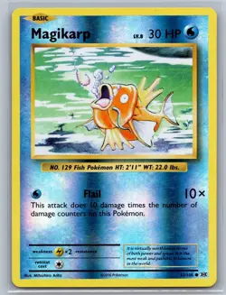 Pokemon Magikarp 33/108 Common Evolutions Reverse Holo LP - Image 1