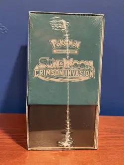 Pokemon TCG Sun Moon Crimson Invasion Elite Trainer Box ETB Factory Sealed New - Image 4