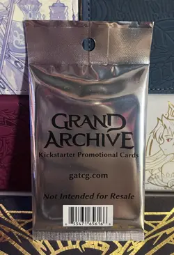 Grand Archive TCG Kickstarter Promotional Cards Pack FACTORY SEALED! - Image 1