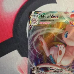Pokemon TCG Mew VMAX 114/264 Fusion Strike VMAX Ultra Rare Holo English - Image 4