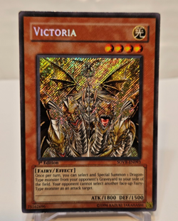Victoria SOVR-EN093 Secret Rare 1st Edition Yugioh 1570 - Image 1