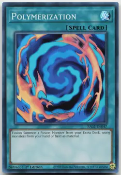 Polymerization RA02-EN047 Super Rare 1st Edition Near Mint Yugioh - Image 2
