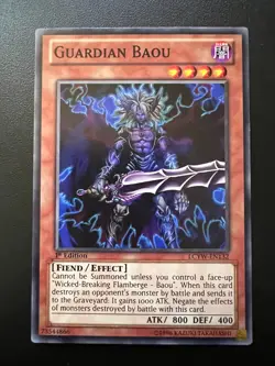 Guardian Baou LCYW-EN132 Common 1st Edition Near Mint Yugioh - Image 1