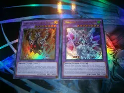 Mirrorjade the Iceblade Dragon + Lubellion the Searing Dragon SDAZ Yu-Gi-Oh! - Image 1